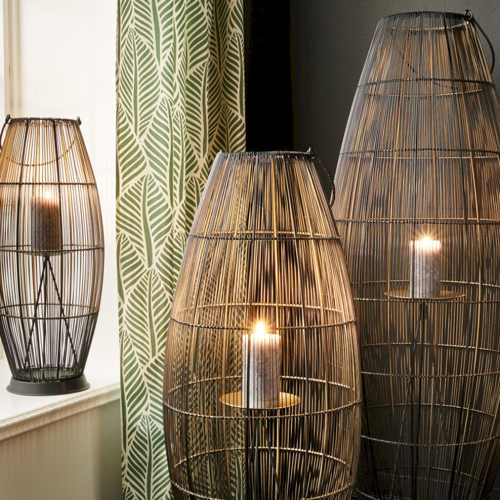 die Faktorei »Stella« Boden-Windlicht 25x60 cm Image