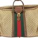 Gucci Bags | Gucci Xl Monogram Gg Web Suitcase Luggage Bag | Color: Brown | Size: 26"L X 8"W X 15.5"H