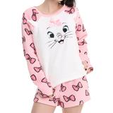 Disney Intimates & Sleepwear | Disney Marie Sleep Set Aristocats | Color: Pink/White | Size: L