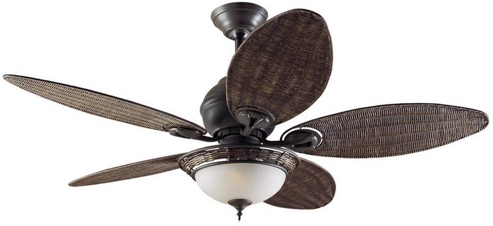 Hunter Caribbean Breeze VB Deckenventilator (Ø) 132 cm Flügelfarbe: Weide Gehäusefarbe (Details): B Image