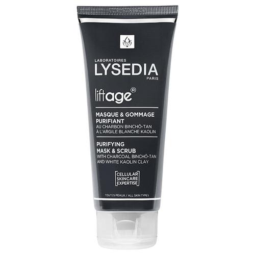Lysedia - Mask Charcoal Clay Aktivkohle Masken 100 ml