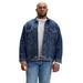 Men's Big & Tall Denim Trucker Jacket by Levi's® in Colusa Stretch (Size 6XL)