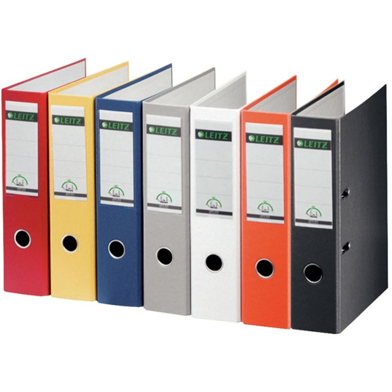 LEITZ Plastikordner, 180 Grad, DIN A4, 80 mm, blau Image