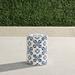 Luisa Handpainted Accent Stool - Frontgate