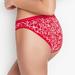 Victoria's Secret Intimates & Sleepwear | Hearts Bikini Vs Xs Nwt Layered Hearts Red Victoria's Secret New So Cute! | Color: Red/White | Size: Various