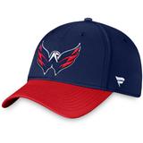 Men's Fanatics Branded Navy Washington Capitals Core Primary Logo Flex Hat