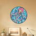 Sunside Sails Octopus Tentacles Wall Decal Vinyl in Pink/Blue | 10 H x 10 W in | Wayfair 38527AFAB6744EB6A043959B7405546B