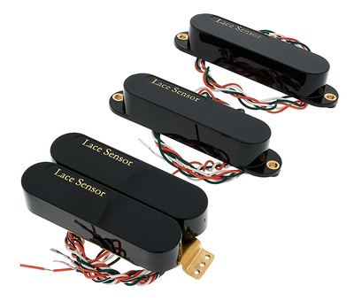 Lace Pickups Deluxe Plus Set BK