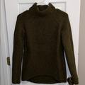 Madewell Sweaters | Madewell Northfield Mockneck Sweater | Color: Green | Size: Xxs