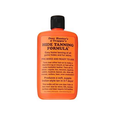 Deer Hunter's & Trapper's Hide Tanning Formula 8oz Bottle SKU - 850555