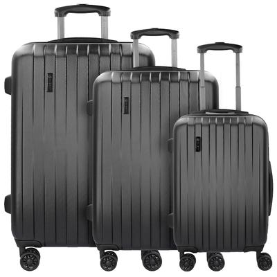 Bugatti - Lima 2.0 FL 4-Rollen Kofferset 3tlg mit Doppelrollen Koffer & Trolleys 1 ct Schwarz Herren (283.99 € / 1 ct) Image