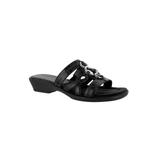 Women's Torrid Sandals by Easy Street® in Black Croco (Size 9 M)