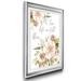 Red Barrel Studio® Peach Bloom II - Picture Frame Painting Print on Paper in Green/Pink | 36.5 H x 26.5 W x 1.5 D in | Wayfair