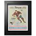 Montreal Canadiens 1960-61 Season 18'' x 14'' Framed Program Cover Art Print