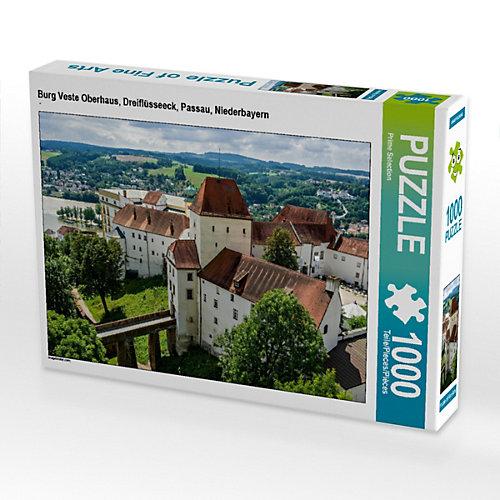 Puzzle Burg Veste Oberhaus, Dreiflüsseeck, Passau, Niederbayern Foto-Puzzle Bild von Prime Selection Kalender Puzzle