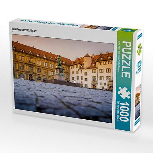 Puzzle Schillerplatz Stuttgart Foto-Puzzle Bild von Marc Feix Photography Puzzle