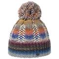 Lierys Colouretta Pompom Hat by Women - Made in Germany Beanie with Cuff Winter Cuff, Autumn-Winter - One Size Mixed Colours