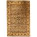 White 71 x 0.25 in Area Rug - Bokara Rug Co, Inc. Mountain King Hand-Knotted Wool Oriental Area Rug in Brown Wool | 71 W x 0.25 D in | Wayfair