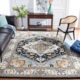 Blue/Navy 72 x 0.43 in Indoor Area Rug - Bungalow Rose Oriental Handmade Tufted Wool Area Rug Wool | 72 W x 0.43 D in | Wayfair