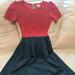 Lularoe Dresses | Lularoe Amelia Xsmall | Color: Gray/Pink | Size: Xs