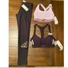 Adidas Intimates & Sleepwear | Adidas Leggings & 2 Sports Bra Set Sz Xs | Color: Black/Purple | Size: Xs