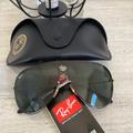 Ray-Ban Accessories | Nwt Ray-Ban Shooter Men's Classic Pilot Sunglasses | Color: Black/Gold/Green | Size: Os