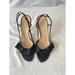 Kate Spade Shoes | Kate Spade New York Black Mini Heels | Color: Black | Size: 8