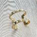 J. Crew Jewelry | J.Crew Marbled Studded Cuff | Color: Gold/White | Size: Os