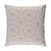 Charlton Home® Valera Tapestry Jacquard Square Pillow Cover & Insert Polyester/Polyfill blend in Brown | 18 H x 24 W x 8 D in | Wayfair