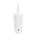 Umbra Corsa 14.25in. H Free Standing Toilet Brush & Holder, Ceramic in White | 14.25 H x 4.5 W x 4.5 D in | Wayfair 1004478-660