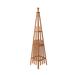 Wade Logan Gavina Wood Obelisk Trellis Wood/Cedar in Brown | 67.5 H x 14.5 W x 14.5 D in | Wayfair 11332FFAA5AC4276AA169C02D8B8B2C7