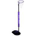 Sure Shot Goal Shot Netball Hoop, purple/black, one size