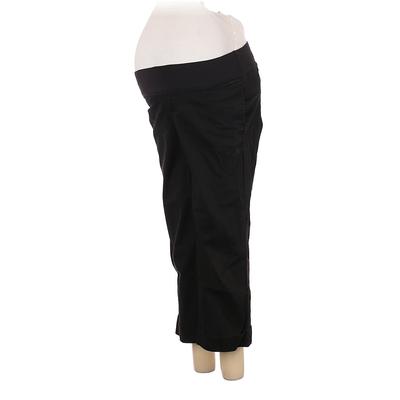 Gap - Maternity Casual Pants - Mid/Reg Rise: Black Bottoms - Women's Size 2