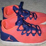 Nike Shoes | Kids Coral Jordan's In Excellent Condition | Color: Blue/Red | Size: 6.5g