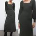 Zara Dresses | Nwt Zara Knit Dress | Color: Gray | Size: M