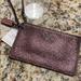 Coach Bags | Coach Wristlet Pink Glitter Nwt | Color: Pink | Size: Os