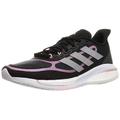 adidas Damen Supernova + W Running Shoe, core Black/Silver met./pink met, 38 EU