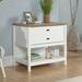 Inbox Zero Lastacia 1-Drawer Lateral Filing Cabinet Wood in White | 29.76 H x 32.44 W x 21.81 D in | Wayfair 50C9DD635855470E9D07933E1E65D469