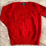 Polo By Ralph Lauren Shirts & Tops | Big Boys Polo Ralph Lauren Sweater | Color: Red | Size: 10b