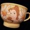 Disney Dining | Disney Beauty & The Beast Belle Teacup Coffee Mug | Color: Orange/Yellow | Size: Os