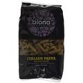 Biona Organic Wheat Pasta Wholegrain Fusilli -Bronze Extruded 500g (Pack of 12