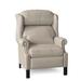 Bradington-Young Chippendale 33" Wide Faux Leather Standard Recliner Fade Resistant in Gray/Brown | 43 H x 33 W x 36.25 D in | Wayfair