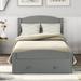 Viv + Rae™ Brokaw Kerwin Twin Solid Wood Storage Platform Bed, Twin Bed Wood in Gray | 36.1 H x 41.3 W x 79.5 D in | Wayfair