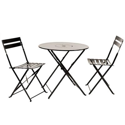 Cafe 3-Piece Folding Table Dining Set - White - Ballard Designs