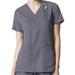 Carhartt Tops | Carhartt Force Cross Flex V Neck Scrub Top S | Color: Gray | Size: S