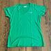 Under Armour Tops | Euc Under Armor Green T Shirt Size M | Color: Green | Size: M