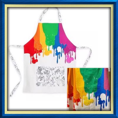 Disney Kitchen | Disney Mickey Ink & Paint Collection Youth Apron | Color: White | Size: Os