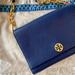 Tory Burch Bags | Authentic Tory Burch Emerson Leather Bag | Color: Blue | Size: Os