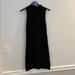Zara Dresses | Basic Black Cotton Sleeveless Dress | Color: Black | Size: M