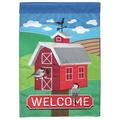 Gracie Oaks Wyomissing 2-Sided Polyester 1 '6 x 1 '1 Garden Flag in Blue/Green/Red | 18 H x 13 W in | Wayfair 45C5E1B7EEAB4D8BB3F90ED7D8415DD7